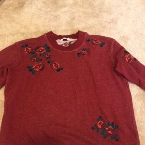 S Madewell Rose Sweatshirt